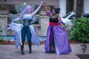 Laudna Cosplay by @galaxyyfairy || Imogen Cosplay by @bekcosplay || Photography by @tisdale_photography