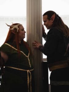 Vax'ildan and Keyleth Cosplay by @Ekesmom || Photography by @benzon.motas