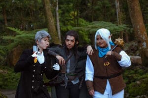 Pike Cosplay by @whimsy_rain || Percy Cosplay by @milodrumscrafts || Vax'ildan Cosplay by @reechinn || Photography by @makidonz || Photography Assistant by @pancakesprince